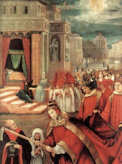 Grunewald, Matthias Establishment of the Santa Maria Maggiore in Rome china oil painting image